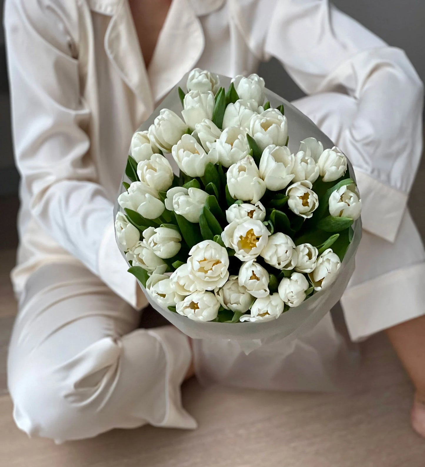 White Tulips