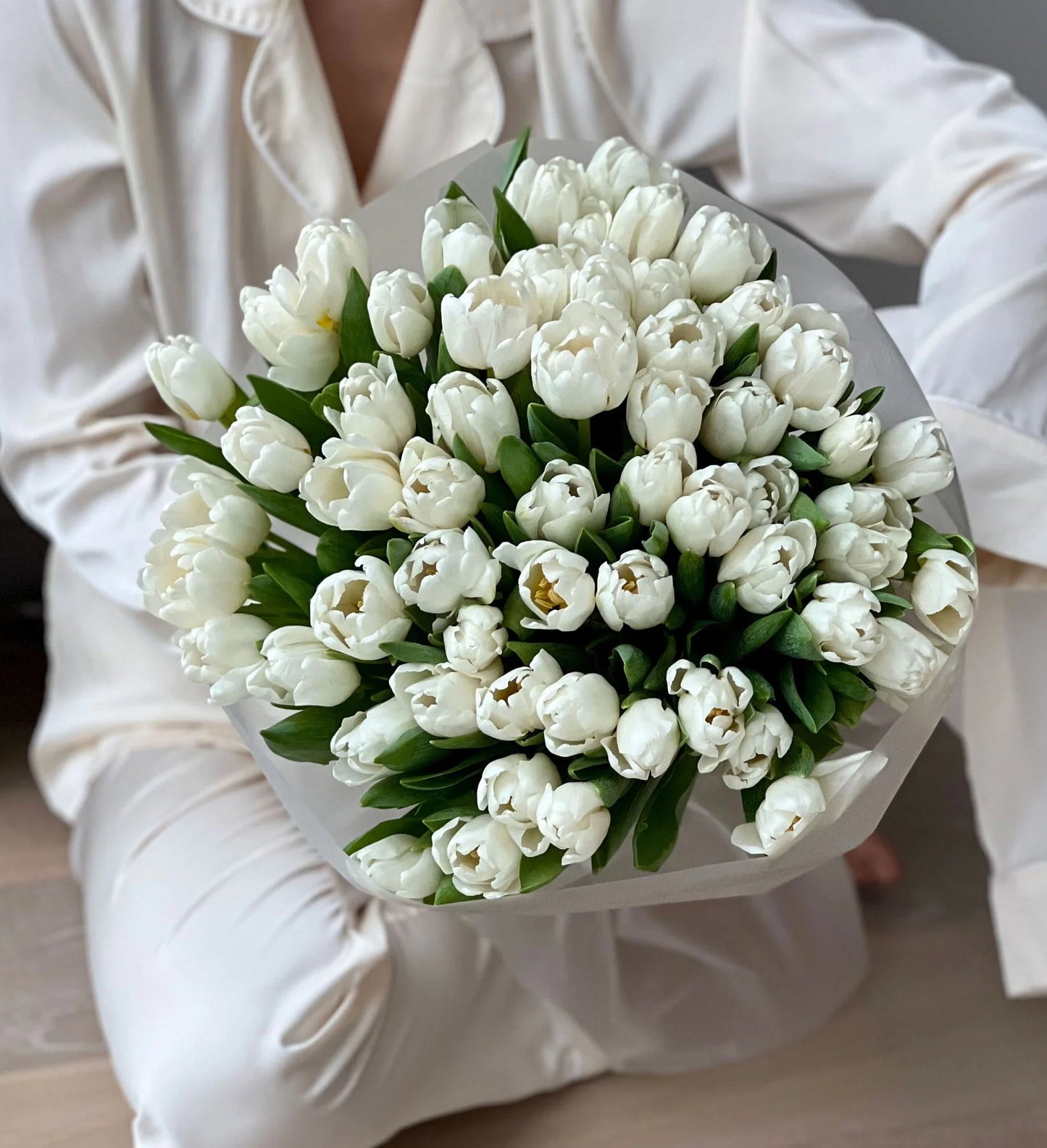 White Tulips