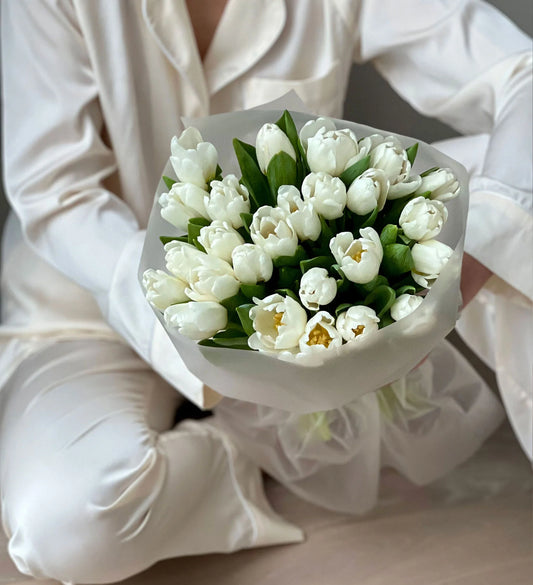 White Tulips